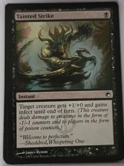 Tainted Strike - C from SOM #80 - in LP-NM Condition - Image 1
