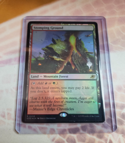 Stomping Ground Promo FOIL - Edge of Eternities EOE - Near Mint - Image 1