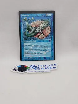 MTG Misprint Seasinger Miscut Off Center Fallen Empires Merfolk Magic *CCGHouse* - Image 1