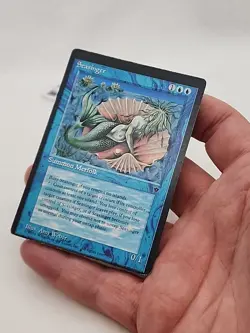 MTG Misprint Seasinger Miscut Off Center Fallen Empires Merfolk Magic *CCGHouse* - Image 4