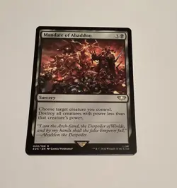 Mandate of Abaddon - 40K - NM - MTG - Image 1