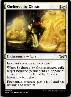 MTG - Sheltered by Ghosts (30) - DSK - regular - Image 1