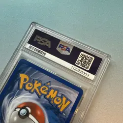 2005 POKEMON EX UNSEEN FORCES #27 HO-OH-REVERSE FOIL PSA 9 - Image 5