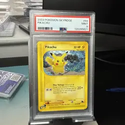 Pikachu 2003 Pokemon Skyridge #84/144 Non Holo PSA 9 - Image 1