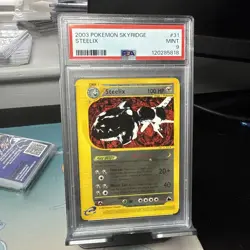 PSA 9 Pokemon Skyridge Rare Steelix 31/144 MINT Condition!! - Image 1