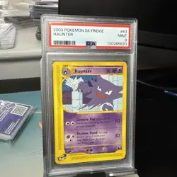 2003 POKEMON SKYRIDGE #63 HAUNTER PSA 9 - Image 1