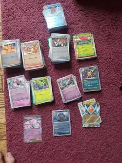 Pokemon Phantasmal Flames bulk box: Common, Uncommon, Holos, Rares ( see pics) - Image 1