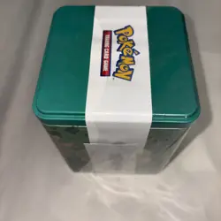 Pokemon TCG 2022 Stacking Tin - Grass Type - New Sealed - Image 3