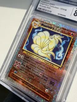 Ninetales Pokemon 17/110 Reverse Holo Legendary Collection - Image 4