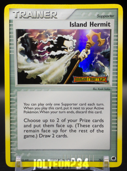Pokemon TCG - Island Hermit 76/101 EX Dragon Frontiers Reverse Holo Vintage - Image 1