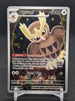 Noctowl 141 Svp Scarlet & Violet Promo Holo Pokemon - Image 1