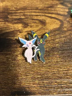 Umbreon & Espeon - Pokemon Prismatic Premium Collection Sleeves, Figure, and Pin - Image 2