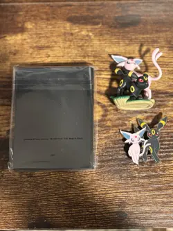 Umbreon & Espeon - Pokemon Prismatic Premium Collection Sleeves, Figure, and Pin - Image 4