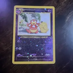 Pokemon TCG Slowking Reverse Holo Swirl Card Southern Islands 14/18 - Image 2