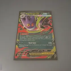 Mega Gengar EX #56 Phantasmal Flames Pokemon Card Near Mint - Image 2