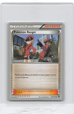 POKEMON RANGER 104/114 - SHUNTO - 2016 World Championships - Pokemon Card - LP - Image 1