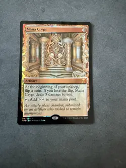 MTG English Mana Crypt NM Foil Kaladesh Inventions - Image 1