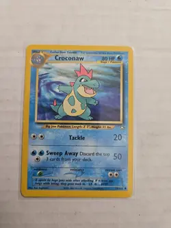 Croconaw 32/111 Neo Genesis Uncommon Vintage Pokemon Card TCG English - Image 1
