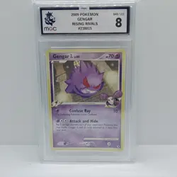Gengar GL 40/111 Pokemon Rising Rivals 2009 Pokemon Card MGC 8 - Image 1