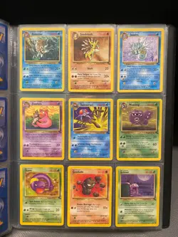 NEAR MINT - Fossil Set Complete Common and Uncommon 1999 Pokemon Cards Bundle - Image 3