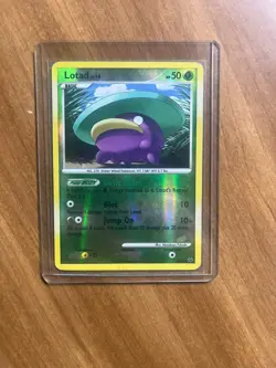 Shiny Lotad Reverse Reverse Holo SH4 Platinum Set Pokemon Card, Sleeved - Image 1