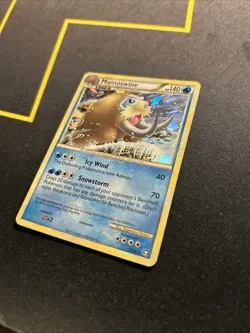 Mamoswine 5/102 Cracked Ice LP -Rare Vintage Holo Pokemon Card- Triumphant (4s2) - Image 2