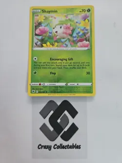 Pokemon Cards Shaymin 014/189 Reverse Holo Astral Radiance Mint Card - Image 1