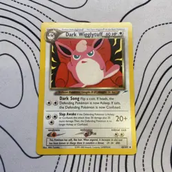 Dark Wigglytuff 40/105 REGULAR Pokemon Card WOTC Neo Destiny Unlimited NM - Image 1