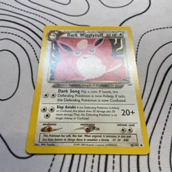 Dark Wigglytuff 40/105 REGULAR Pokemon Card WOTC Neo Destiny Unlimited NM - Image 2