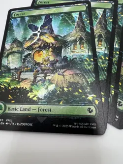 4x Forest (Chocobo Track Foil) Commander: Final Fantasy Foil - Image 2