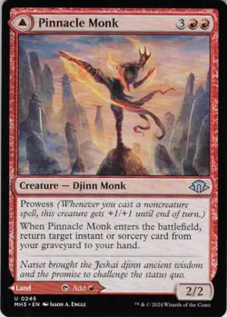 MTG Pinnacle Monk (246) | NM | Modern Horizons 3 {MH3} - Image 1
