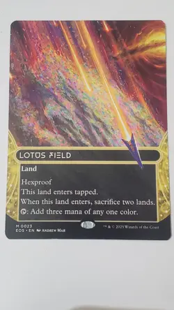 Lotus Field (0023) (Borderless) Edge of Eternities: Stellar Sights Regular - Image 1