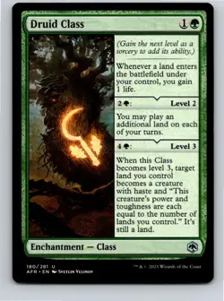 Magic the Gathering Druid Class Adventures in the Forgotten Realms MTG - Image 1