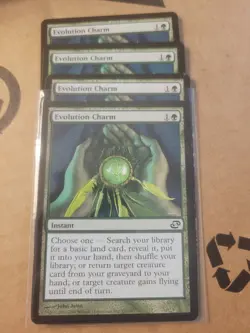 4x MTG Evolution Charm Planar Chaos Magic the Gathering (John Avon) Playset x4 - Image 1