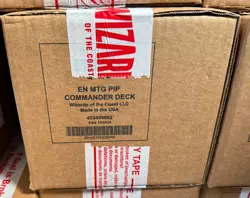 Magic the Gathering Fallout COMMANDER DECK DISPLAY CASE Set of 4 Sealed - Image 2
