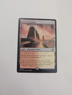 MTG - Sacred Foundry - Edge of Eternities NM/M Condition - Image 1