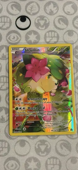 Pokemon XY Black Star Promo Holo Shaymin XY115 NM/VLP - Image 1