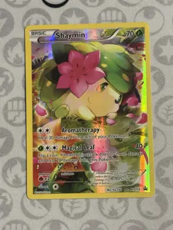 Pokemon XY Black Star Promo Holo Shaymin XY115 NM/VLP - Image 3