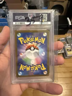 2025 POKEMON JPN SV10-GLORY OF TEAM ROCKET #112 TEAM ROCKET'S MOLTRES EX PSA 10 - Image 2