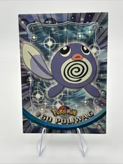 1999 TOPPS POKEMON TV 60 POLIWAG - Image 1