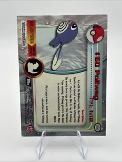1999 TOPPS POKEMON TV 60 POLIWAG - Image 2
