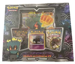 2017 Marshadow GX Box Collection 3 Booster Packs Promo Pokemon Factory Sealed - Image 1