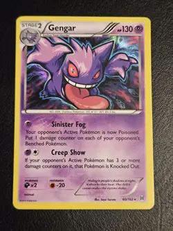 Gengar 60/162 Breakthrough Reverse Holo Pokemon TCG VLP - Image 2
