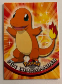 Charmander #04 Topps Pokemon TV Animation Edition - Image 1