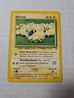 Mareep 65/111 Pokemon TCG Neo Genesis - WOTC - Image 1