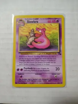 Slowbro 43/62 Fossil Unlimited Pokemon TCG 1999 - Pokemom TCG - Image 1