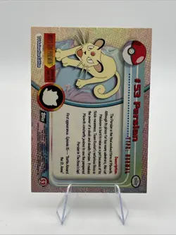 1999 TOPPS POKEMON TV 53 PERSIAN - Image 2