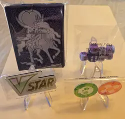 Pokemon TCG Sleeves Dice Condition Markers & VSTAR Marker From Chilling Reign - Image 1