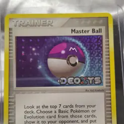 Master Ball 99/113 Stamped Reverse Holo EX Delta Species 2005 Pokemon TCG - Image 1