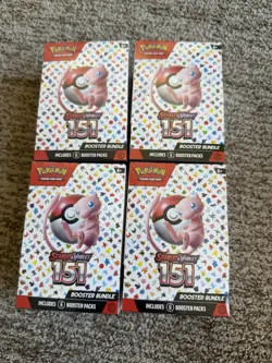Pokemon TCG Scarlet and Violet 151 Booster Bundle New Sealed - Image 1